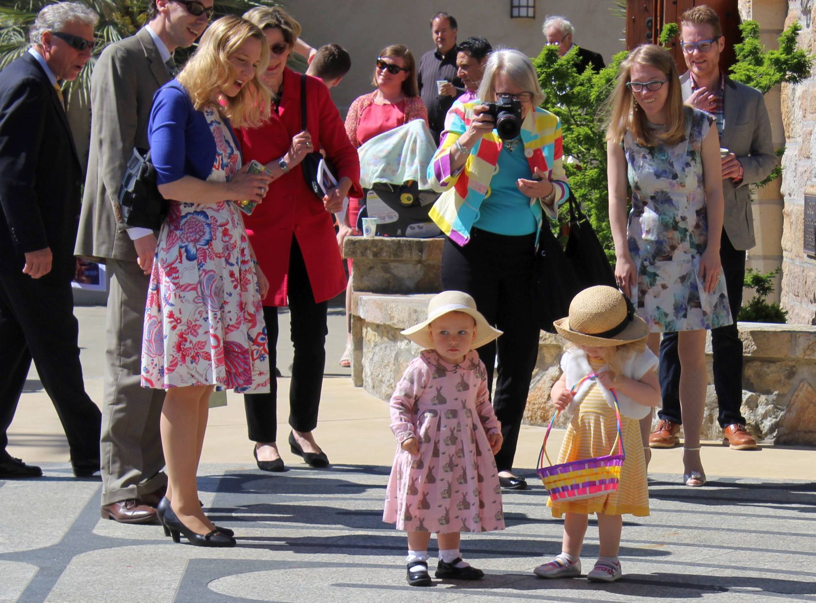 Easter Egg hunt at St. Helena's Grace Episcopal Church
